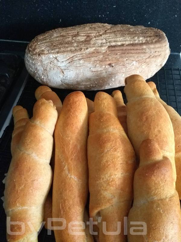 Bramborový chlebík i bramborové rohlíky