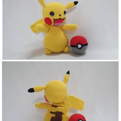 Pikatchu a pokeball